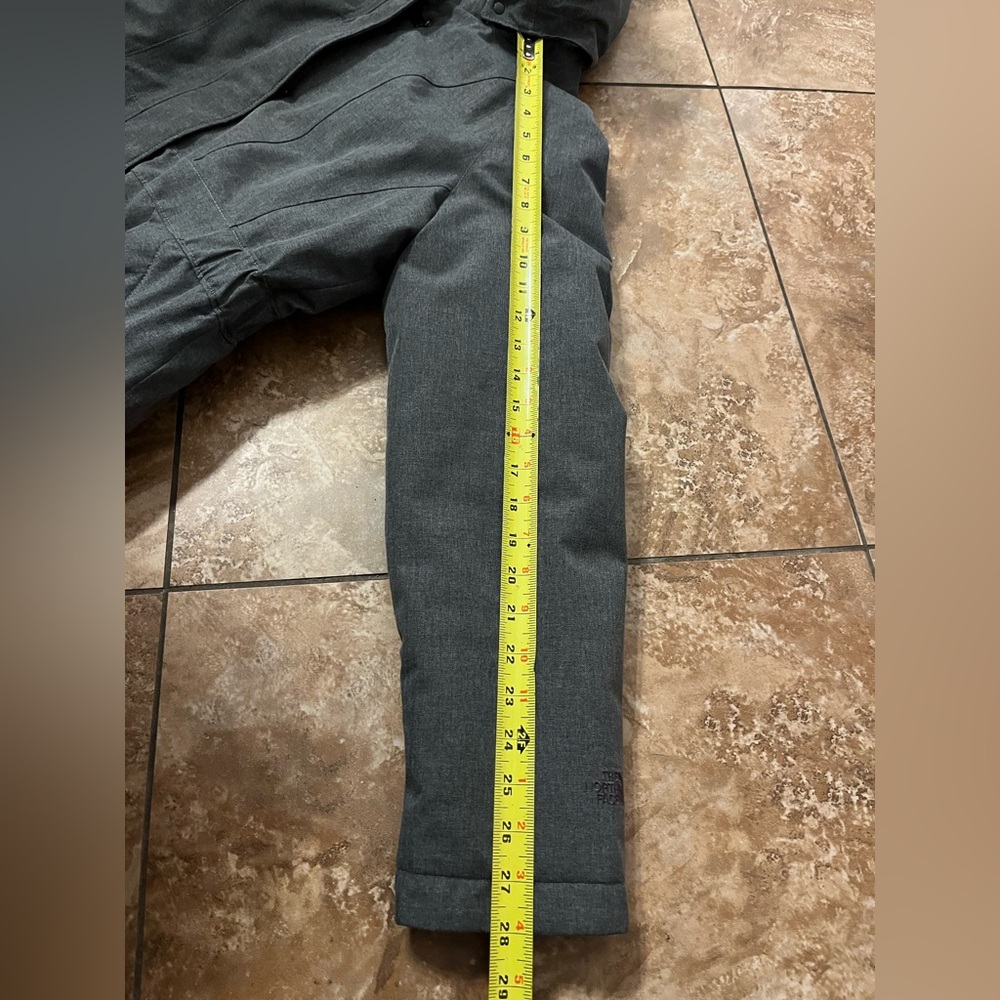 The North Face Arctic Parka Heathered Grey Down Winter Coat - Medium EUC - Picture 14 of 17